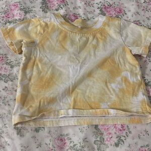 Rebels Yellow and White Tie-Dye Kids T-Shirt